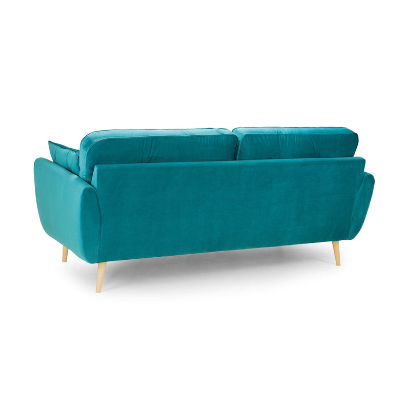 Zinc Sofa Plush Teal 3 Seater (7027309543488)